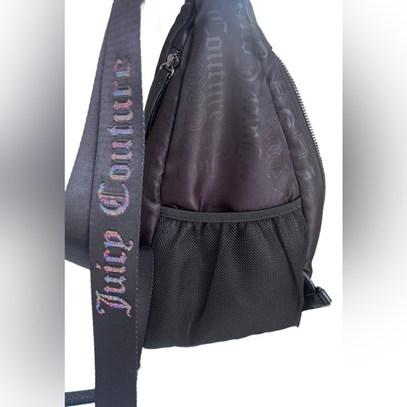 Juicy Couture Black Nylon Sling Bag - Picture 9 of 9